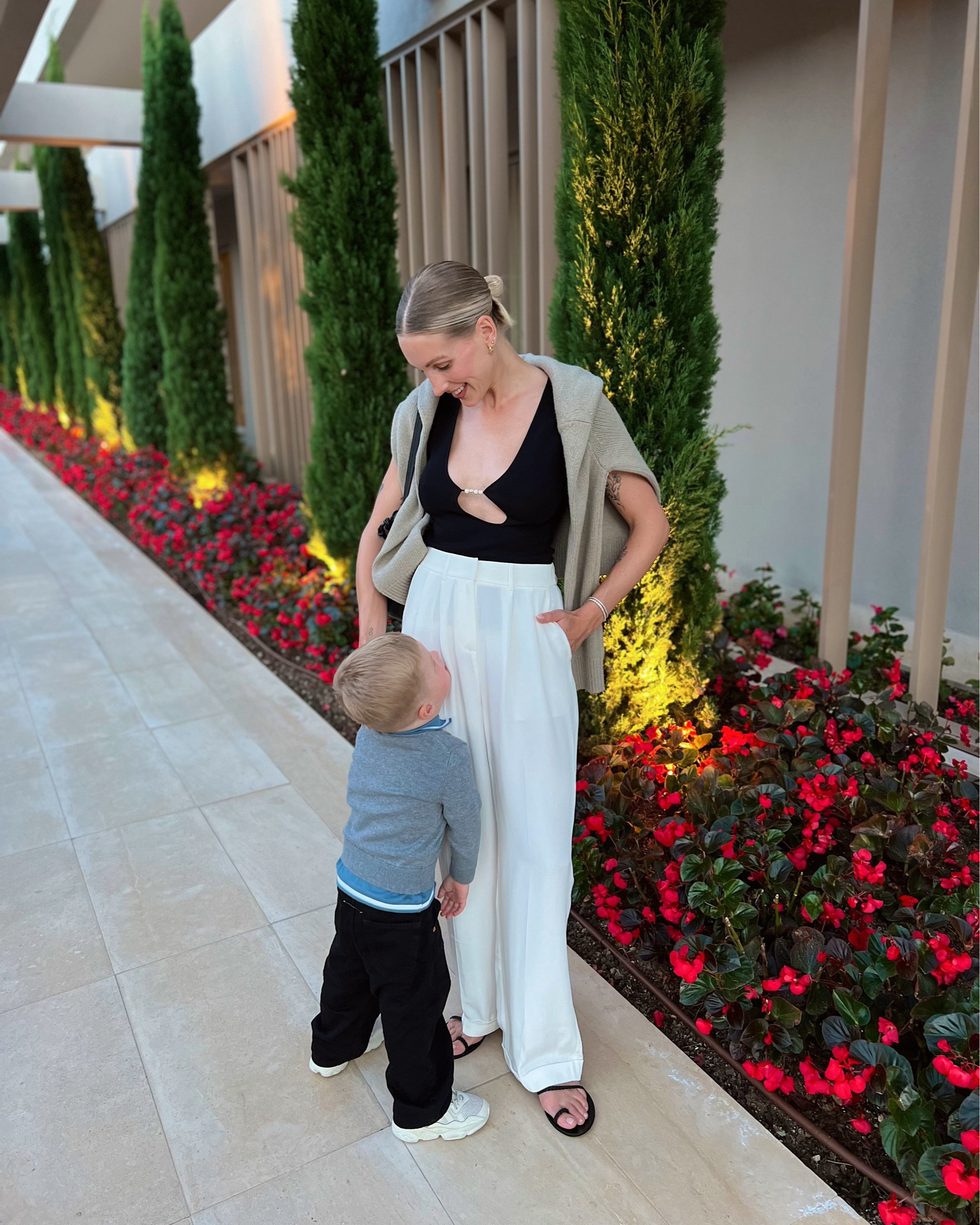 Holiday outfits 

Code ‘charlotte20’ for 20% off lilysilk
Code ‘charlotte15’ for 15% off Edge of Ember jewellery 

#holidayoutfit #whitetrousers white trousers evening outfit 

#LTKuk #LTKeurope #LTKtravel