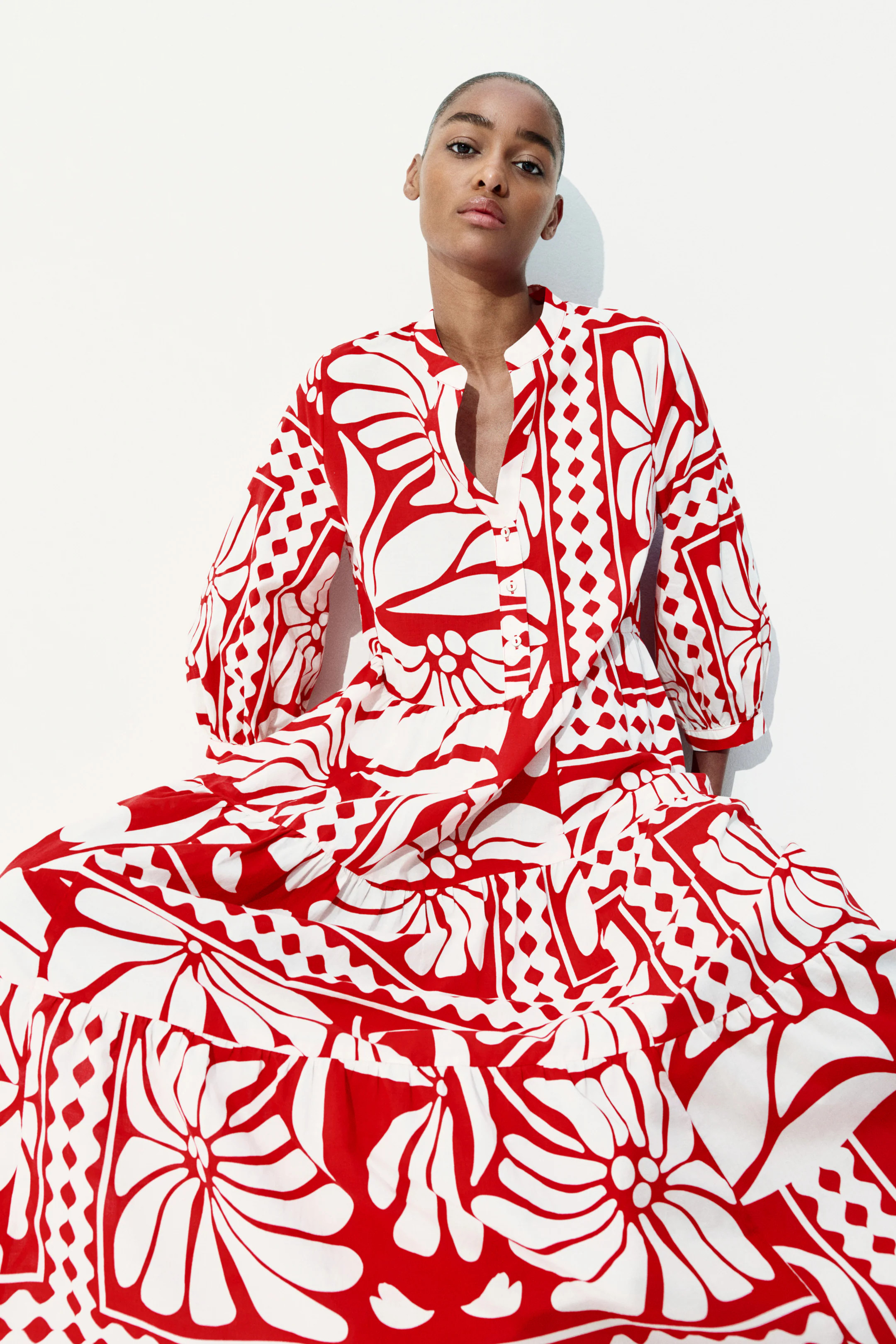 Tiered Midi Dress | H&M (US + CA)