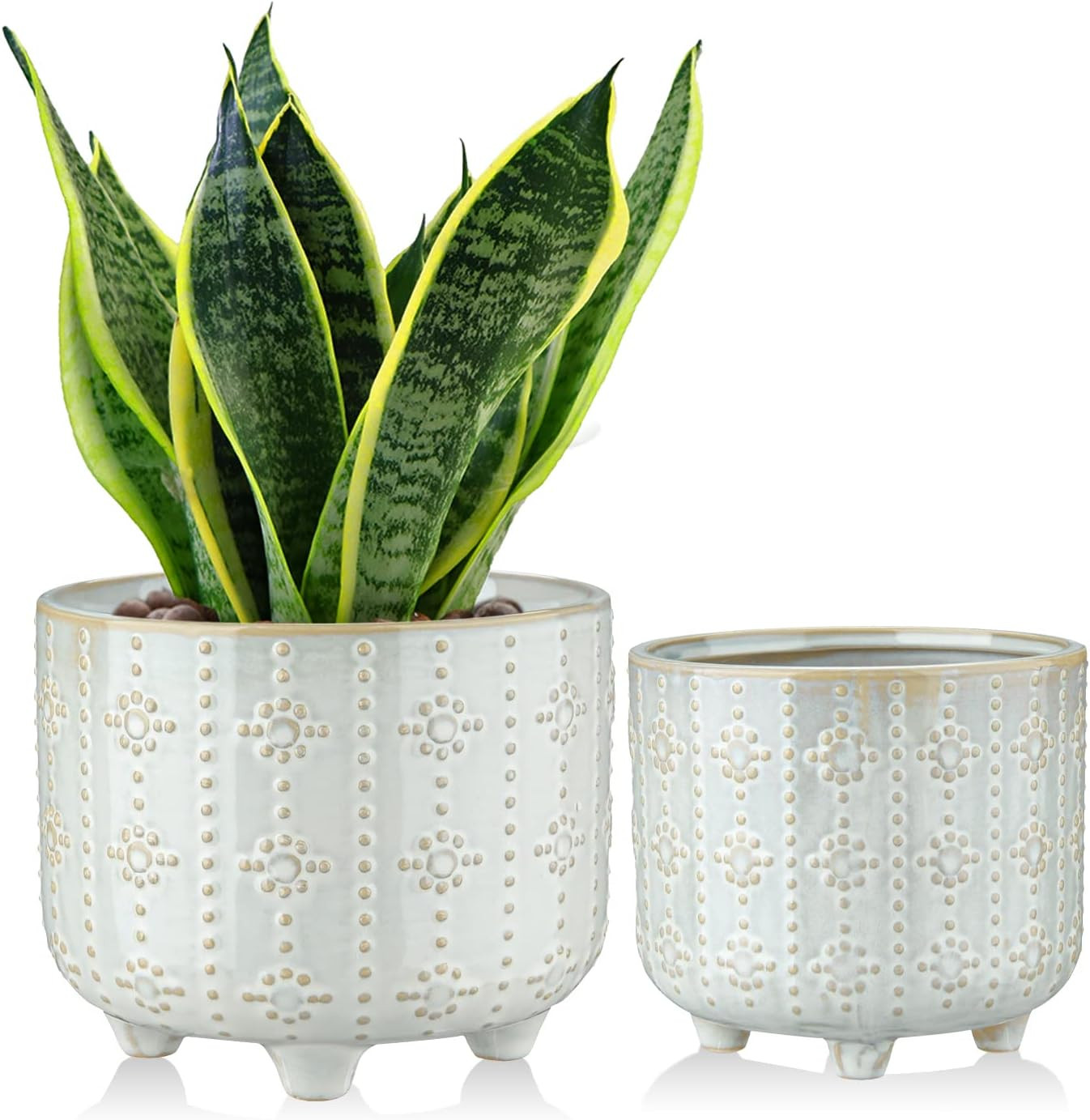 Milky Ceramic Planter | Amazon (US)