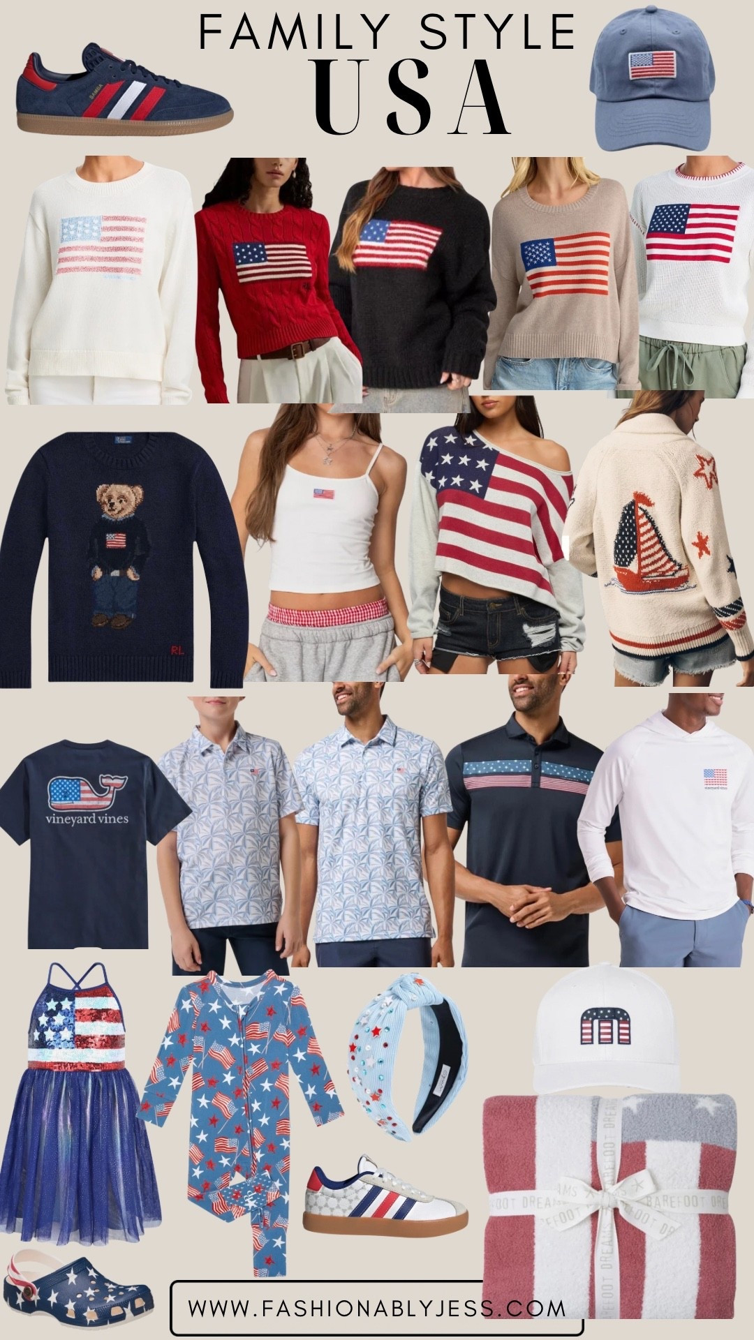 USA style 💙❤️🇺🇸 family July 4th outfit

#LTKootd #LTKKids #LTKOver40