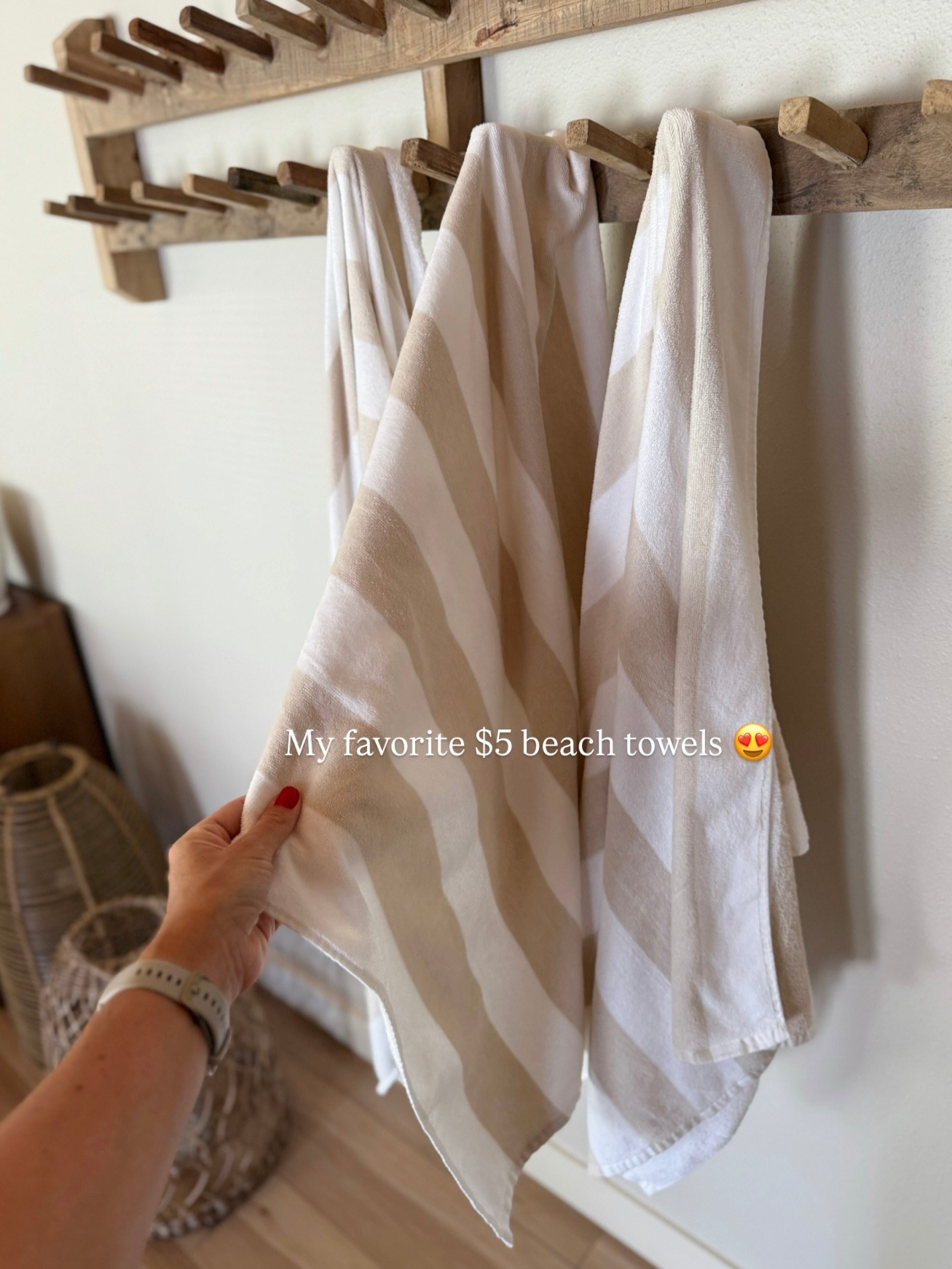 My favorite $5 striped beach towels!

#LTKFindsUnder50 #LTKHome