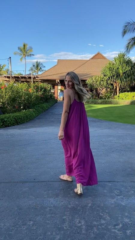 The perfect vacation maxi dress! Available in multiple colors and runs true to size.

#LTKtravel #LTKunder50 #LTKstyletip