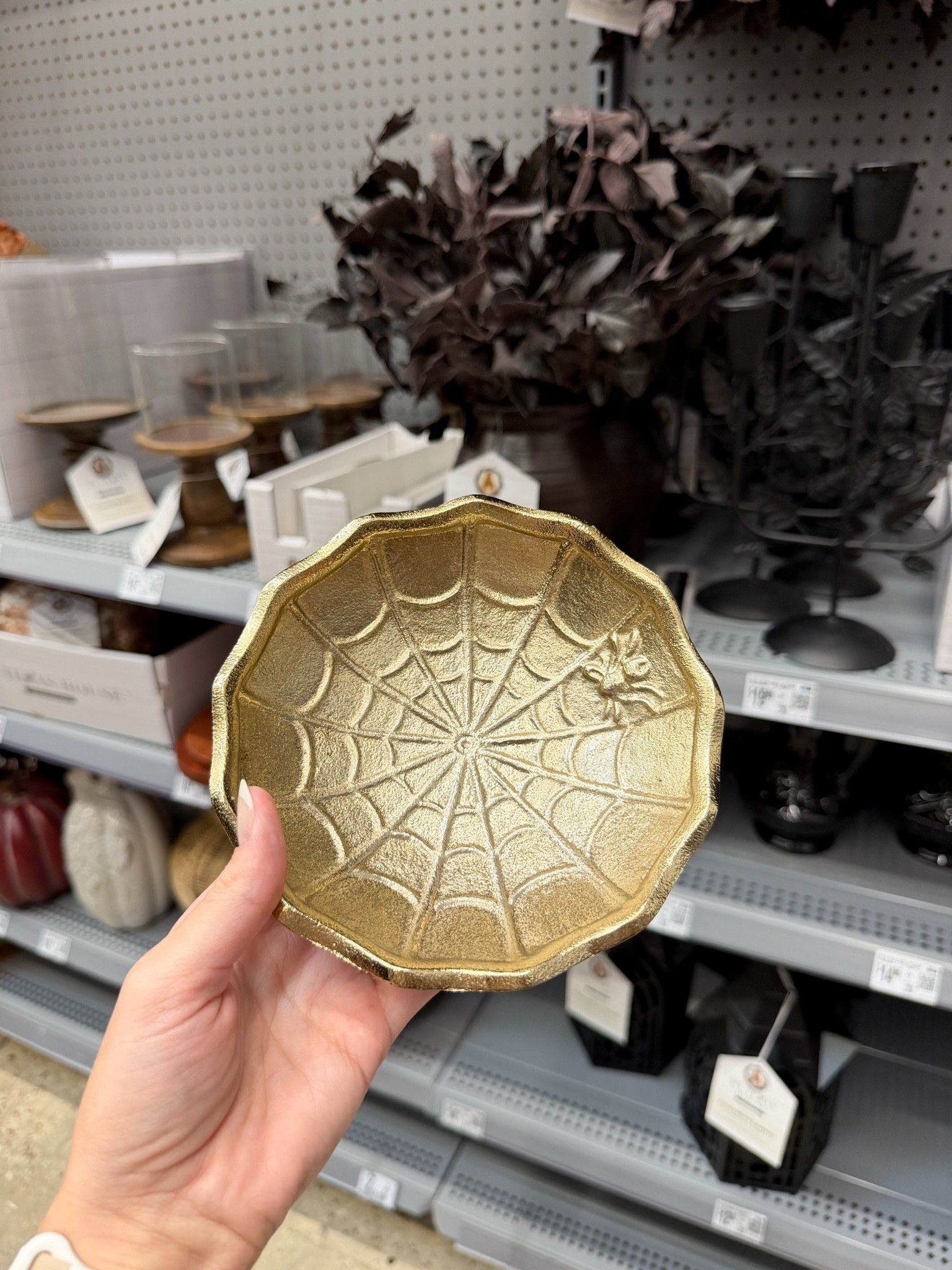 This gold dish is the cutest Halloween dish to place anywhere in your home this fall! @Walmart

#LTKmomlife #LTKSeasonal #LTKHome