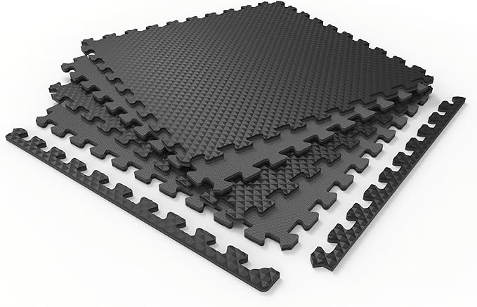 Duräflex by NÖRSK Medium-Duty Reversible Interlocking Foam Floor Tile Mats, 25.2 X 25.2 X .47 I... | Amazon (US)