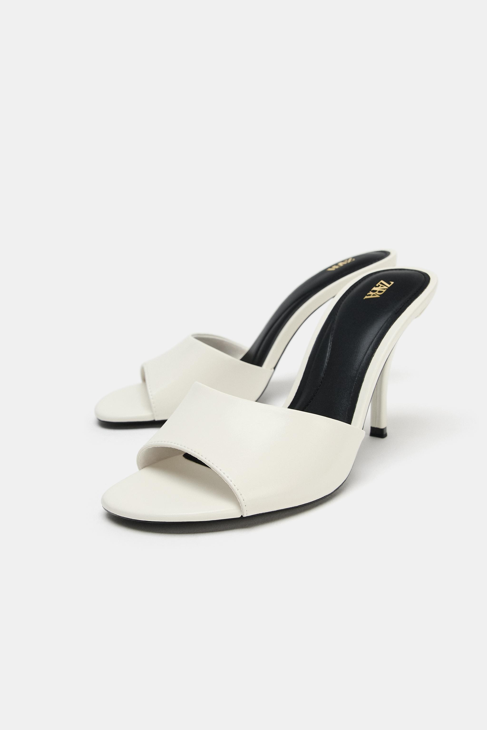 SLINGBACK HEELED SANDALS | Zara US