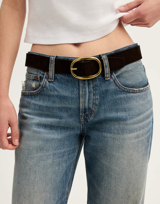 Oval-Buckle Belt | Madewell