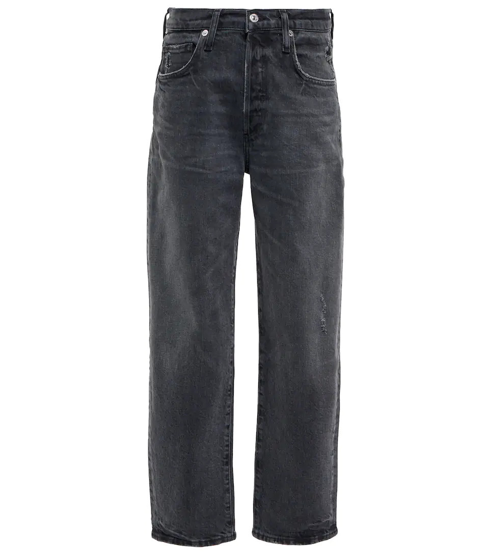 Dylan high-rise straight jeans | Mytheresa (US/CA)