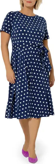 Giselle Polka Dot A-Line Dress | Nordstrom