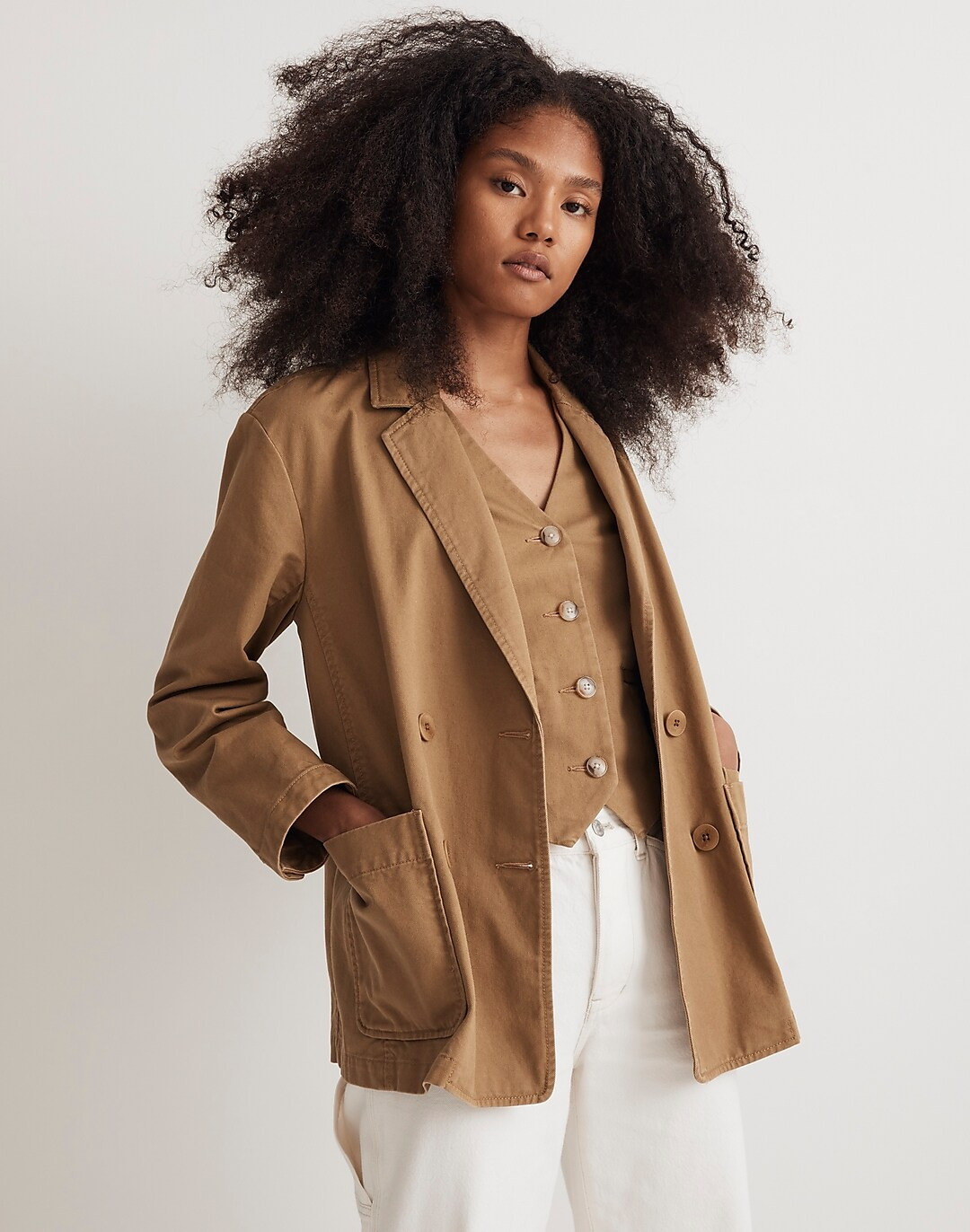 Crossover Blazer in (Re)generative Chino | Madewell