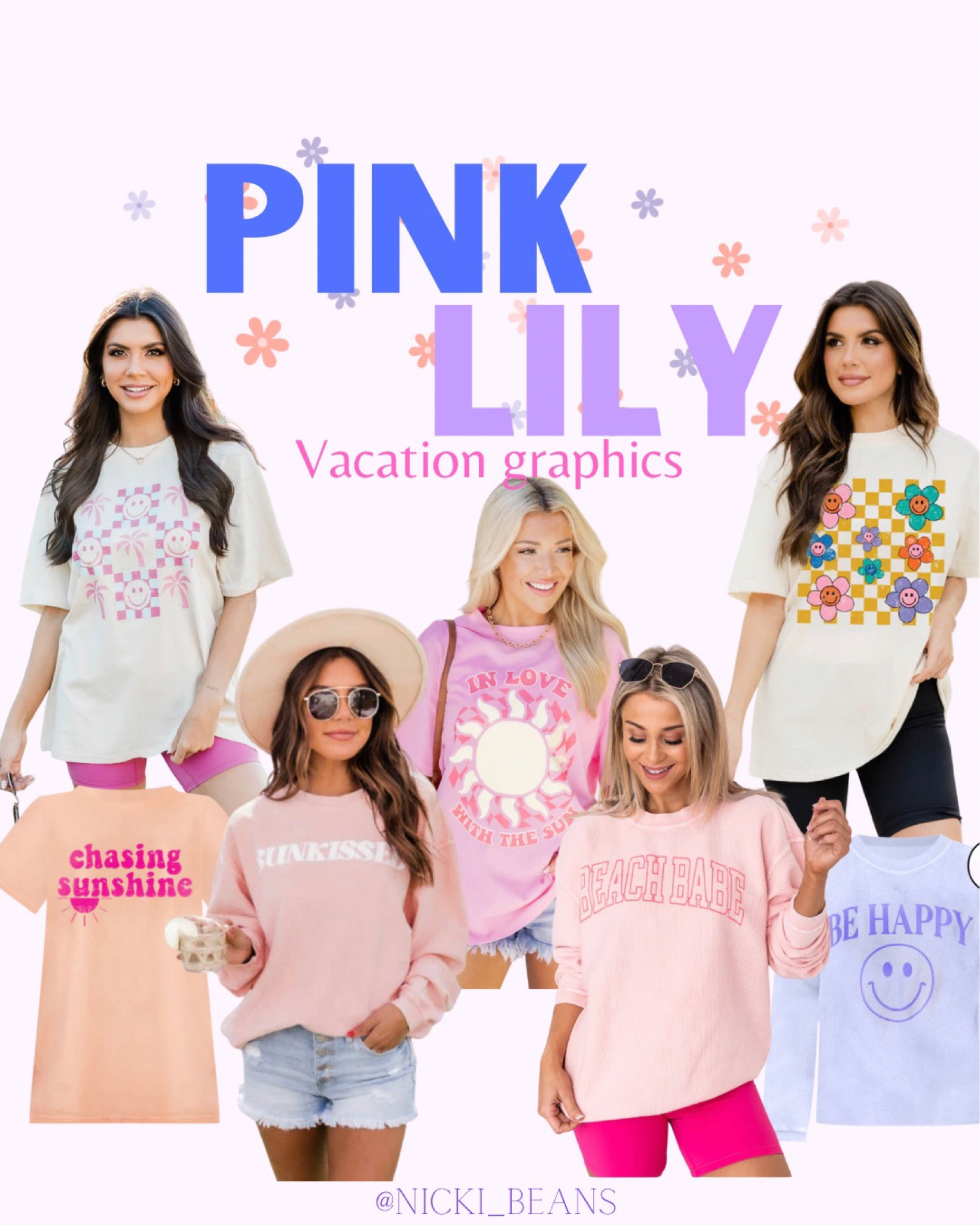 in Love with The Sun Hot Pink Oversized Graphic Tee, Women's Small - for Spring - Pink Lily Boutique