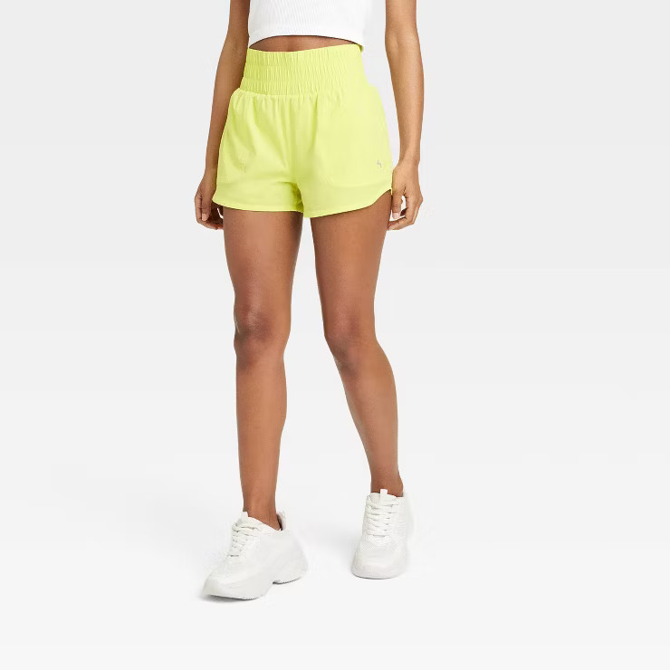 Women's High-Rise Woven Shorts 3.5" - JoyLab™ | Target