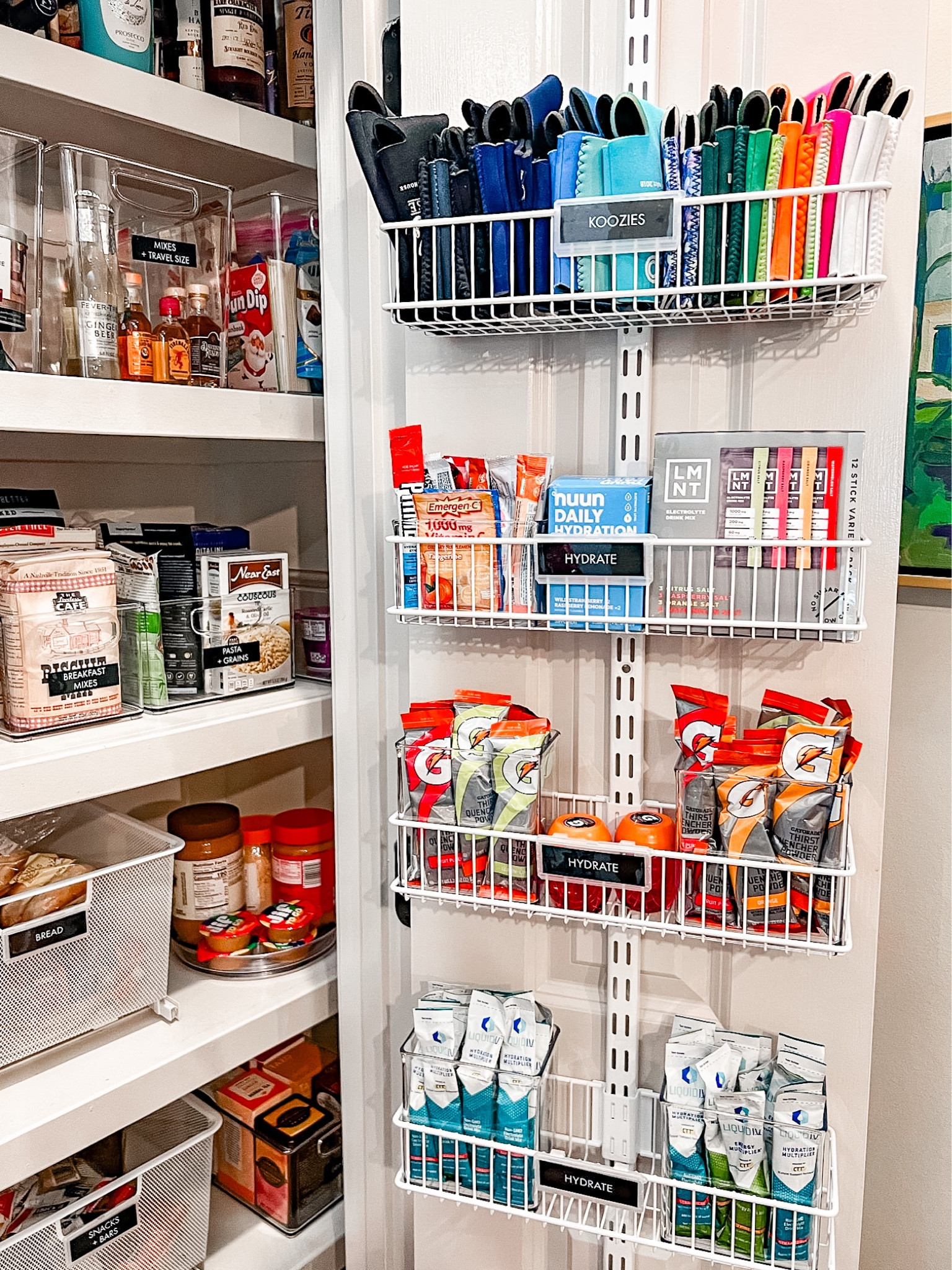 Would you look at that! 😆 We created more space in this pantry by using these over the door racks! Just look at all that extra storage!

#LTKhome #LTKstyletip #LTKfamily