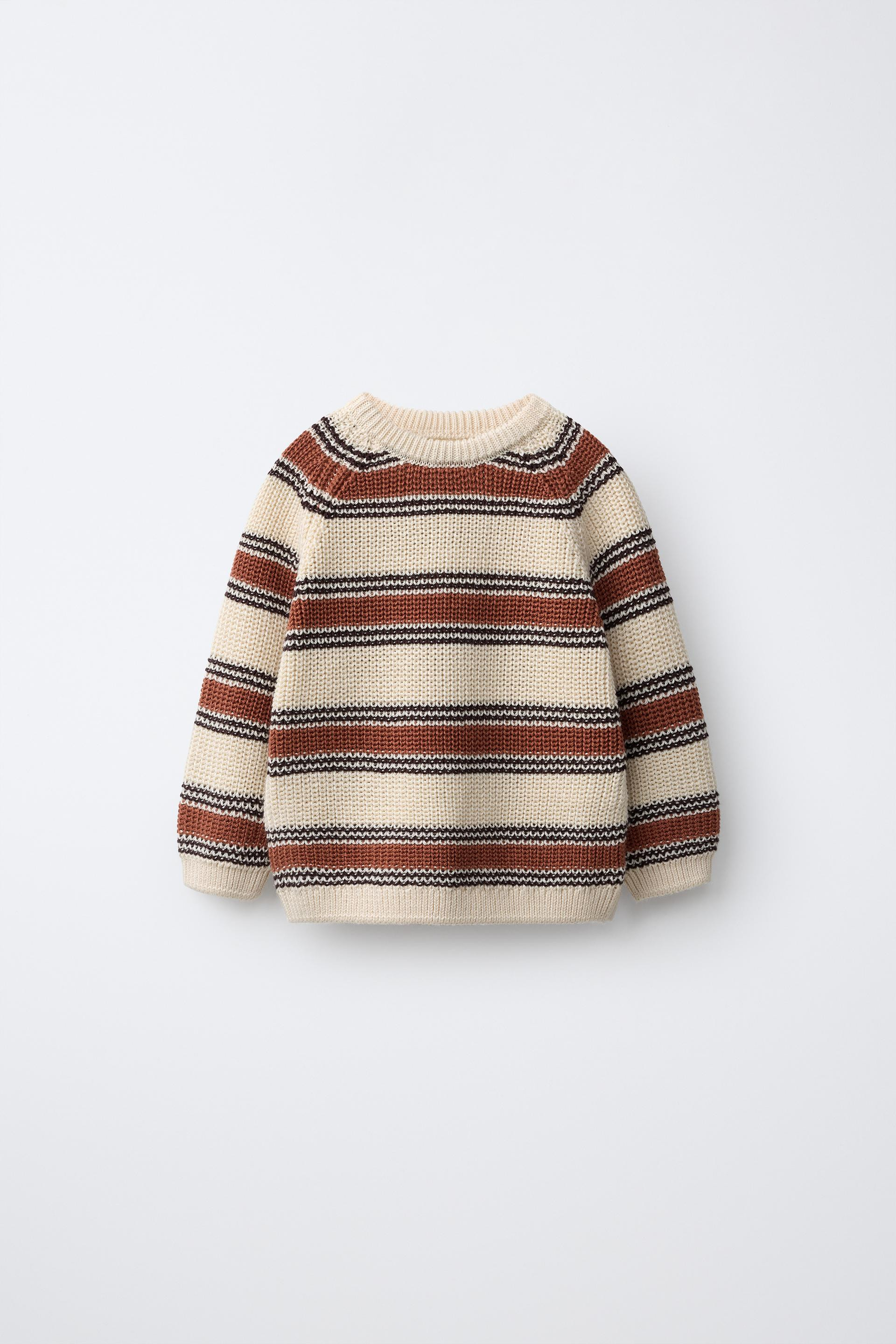 STRIPED KNIT JUMPER | Zara US