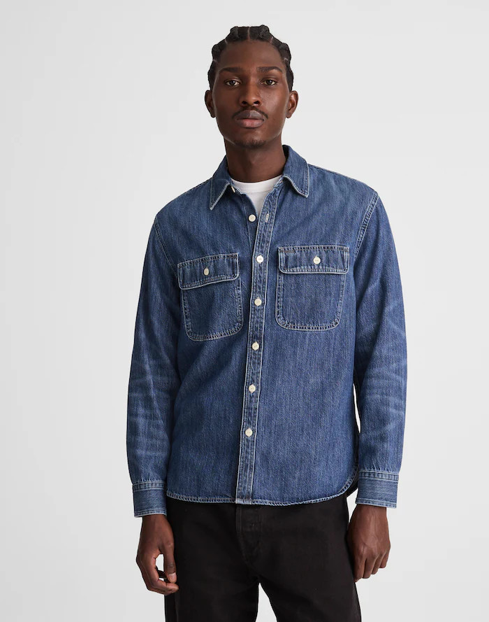 Denim Button-Up Shirt | Madewell