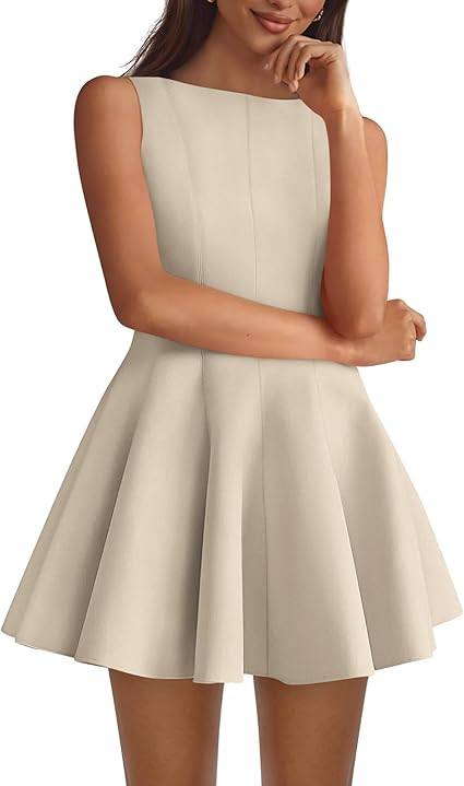 BTFBM Spring Dresses for Women 2026 Elegant Classy A Line Casual Graduation Business Work Party C... | Amazon (US)