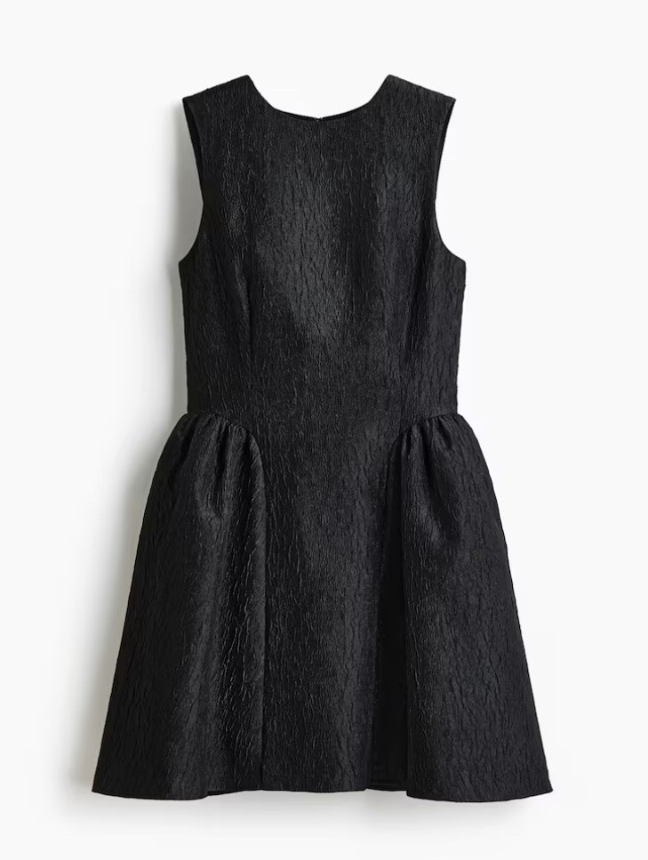 Loving this for a fancier event - wedding, cocktail party, or even depending how glamorous you like to go for family Christmas. 


#handm #jacquarddress #holidayparyy #weddingguestdress #LTKWedding #blackdress #holidaydress 

#LTKHoliday #LTKU #LTKFindsUnder50