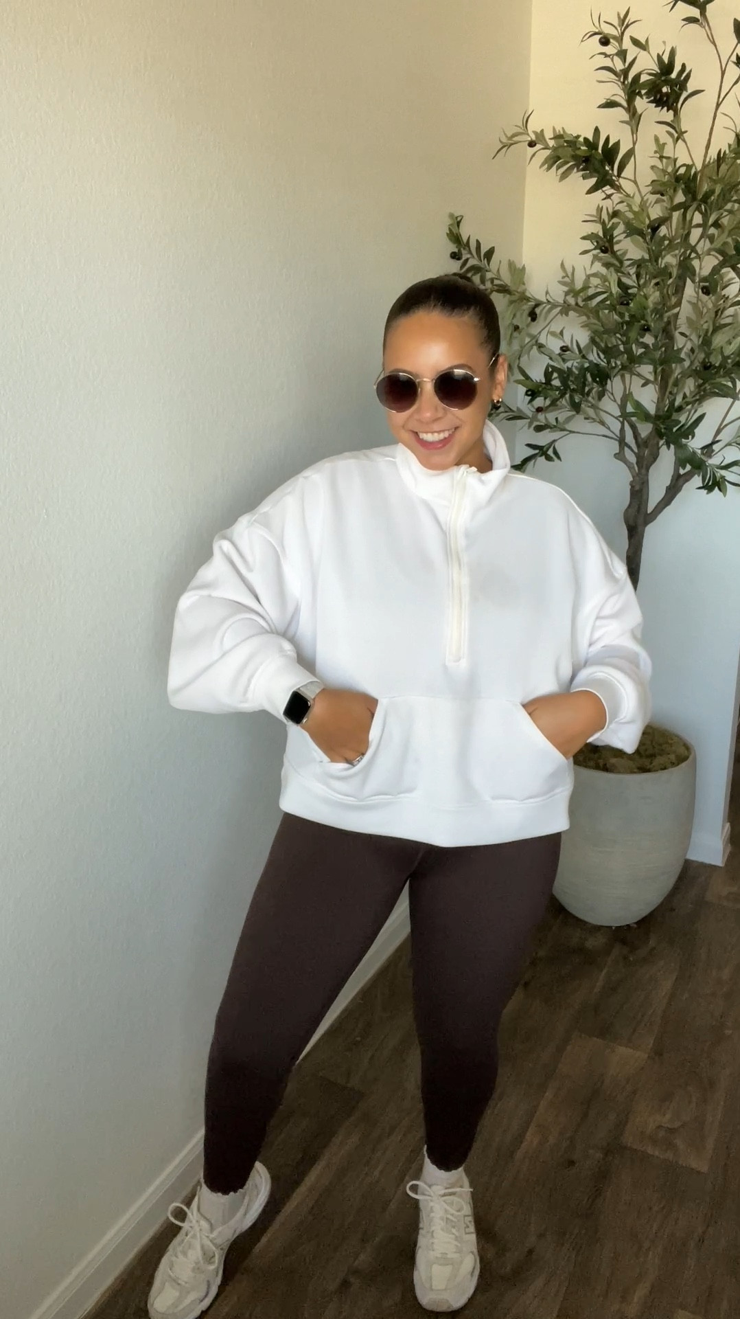 Soccer mom fit, crz butterluxe leggings, fall active wear, brown leggings midsize mom

#LTKMidsize #LTKActive #LTKVideo