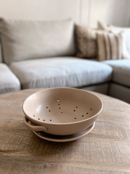 Obsessing over this neutral berry bowl I got from target! I love items that double as decor - I’ll use it for my fruits and veggies but it also looks pretty sitting out! Target has the best decor for spring. This is going to look so cute in my kitchen. 

#LTKhome #LTKFind #LTKunder50