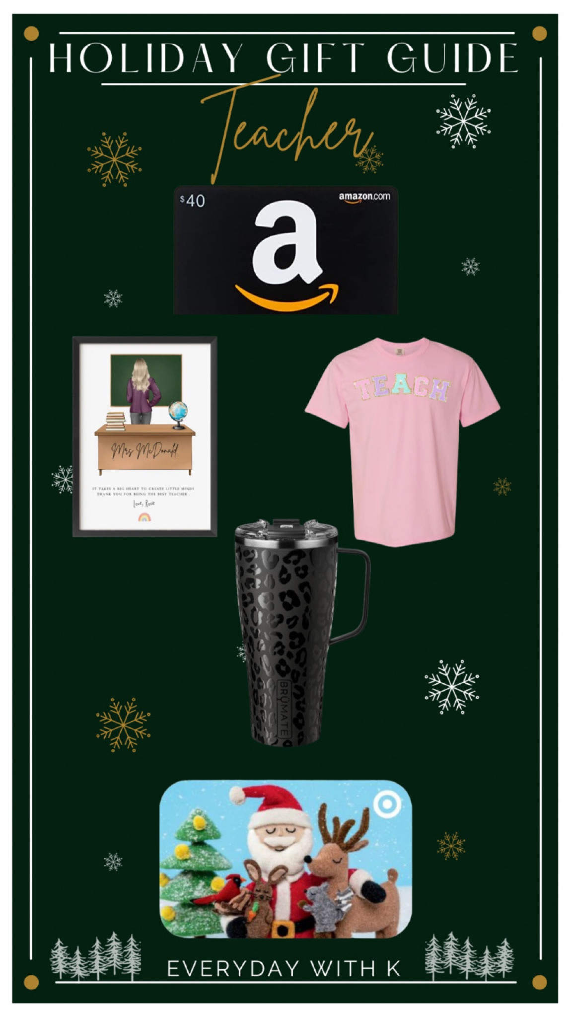 Holiday Gift Guide: Teacher

#LTKSeasonal #LTKHoliday #LTKfamily