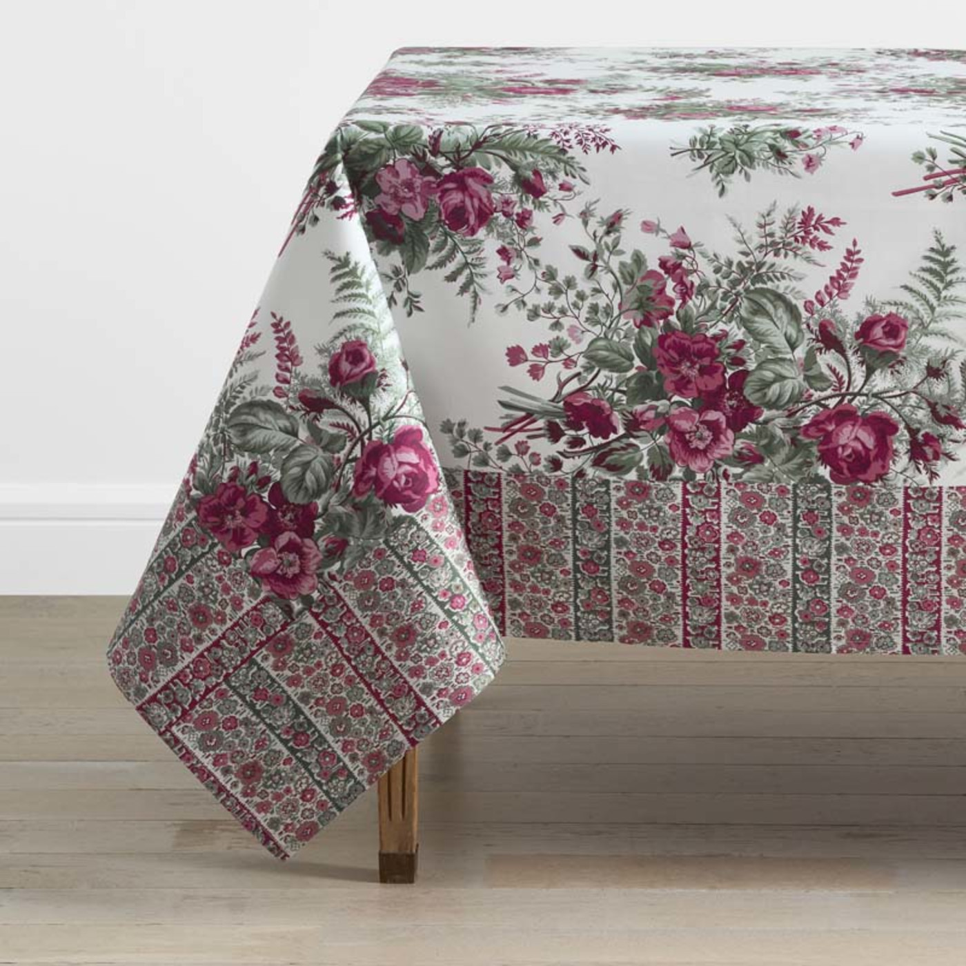 Antara Tablecloth - Red, 70 in. x 90 in. | The Company Store