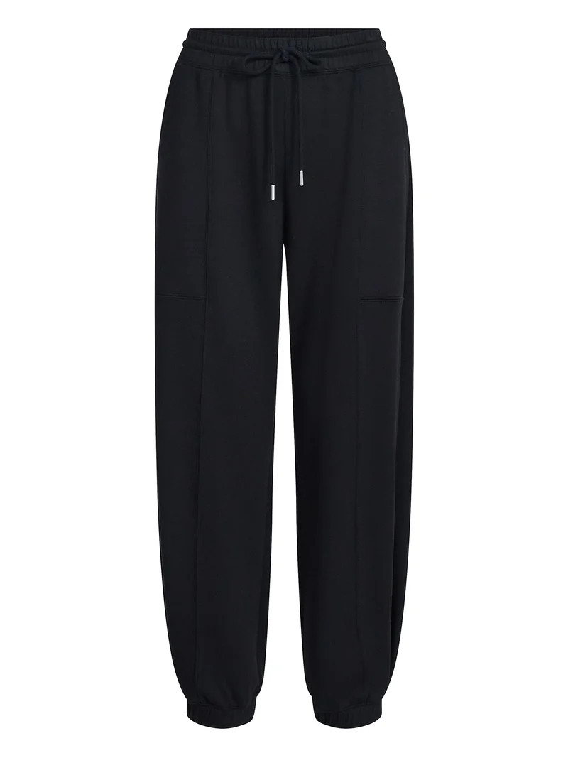 Scoop Women's and Women's Plus New Scubaknit Barrel Pants, Sizes XS-4X | Walmart (US)
