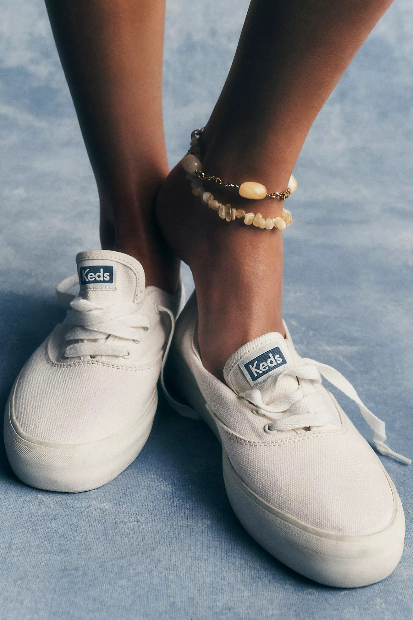 Keds Champion Gender-Neutral Canvas Lace-Up Sneakers | Free People (Global - UK&FR Excluded)