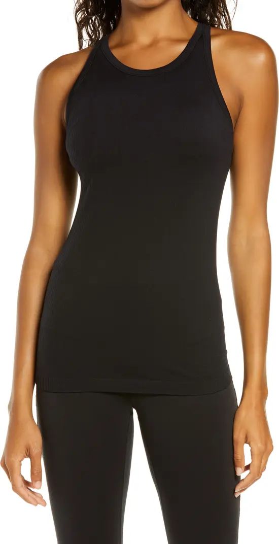 Pure Seamless Ribbed Racerback Tank Top | Nordstrom