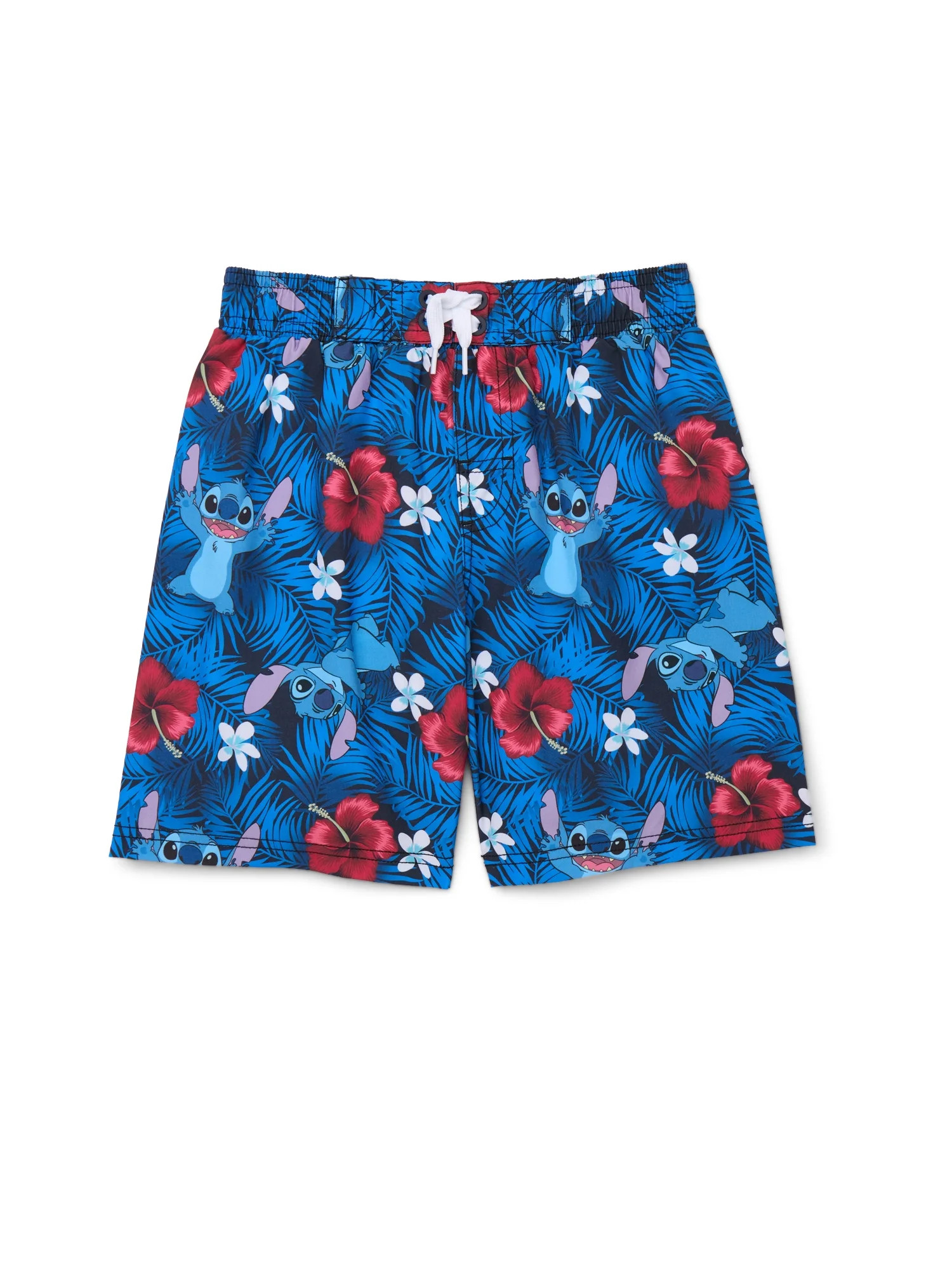 Stitch Boys Swim Trunks, Sizes 4-12 - Walmart.com | Walmart (US)