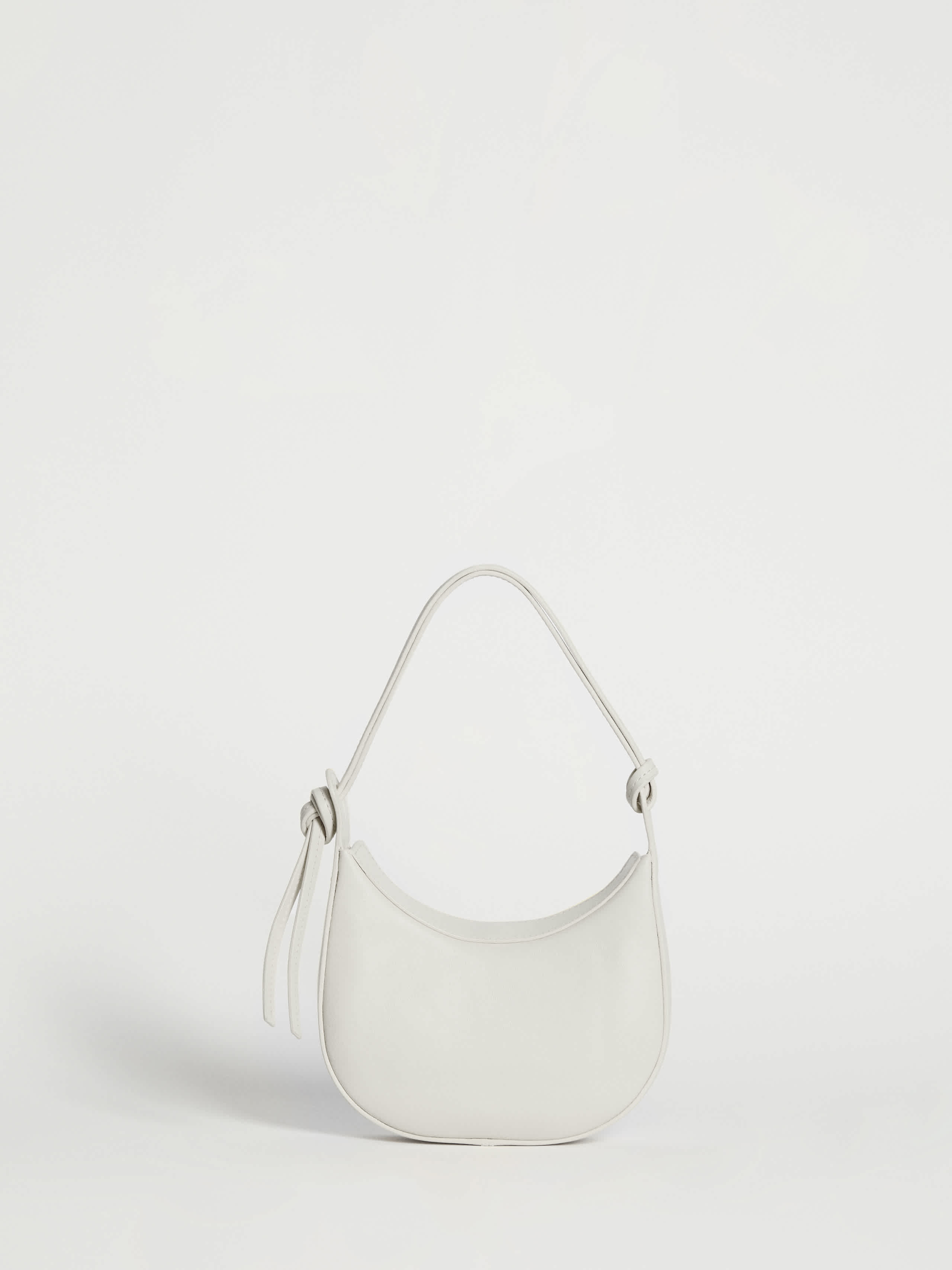 Reformation Mini Rosetta Shoulder Bag Ivory | Reformation (Global)