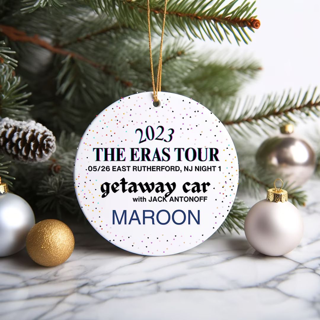 Metlife Night 1 Concert Ornament Getaway Car With Jack 2023 - Etsy | Etsy (US)
