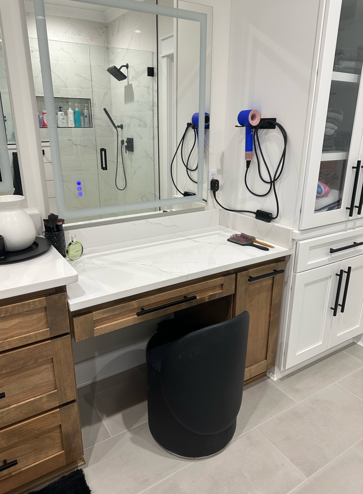 We are halfway through January & I haven’t got a chance to share some of my favorite Christmas gifts with y’all!! A little one being this hair dryer rack, that Santa even installed ❤️🎅🏼

Home essential links. Bathroom decor links. Home decor links. Bathroom vanity links. Hair tool links. Get ready links. 

#LTKBeauty #LTKHome #LTKGiftGuide