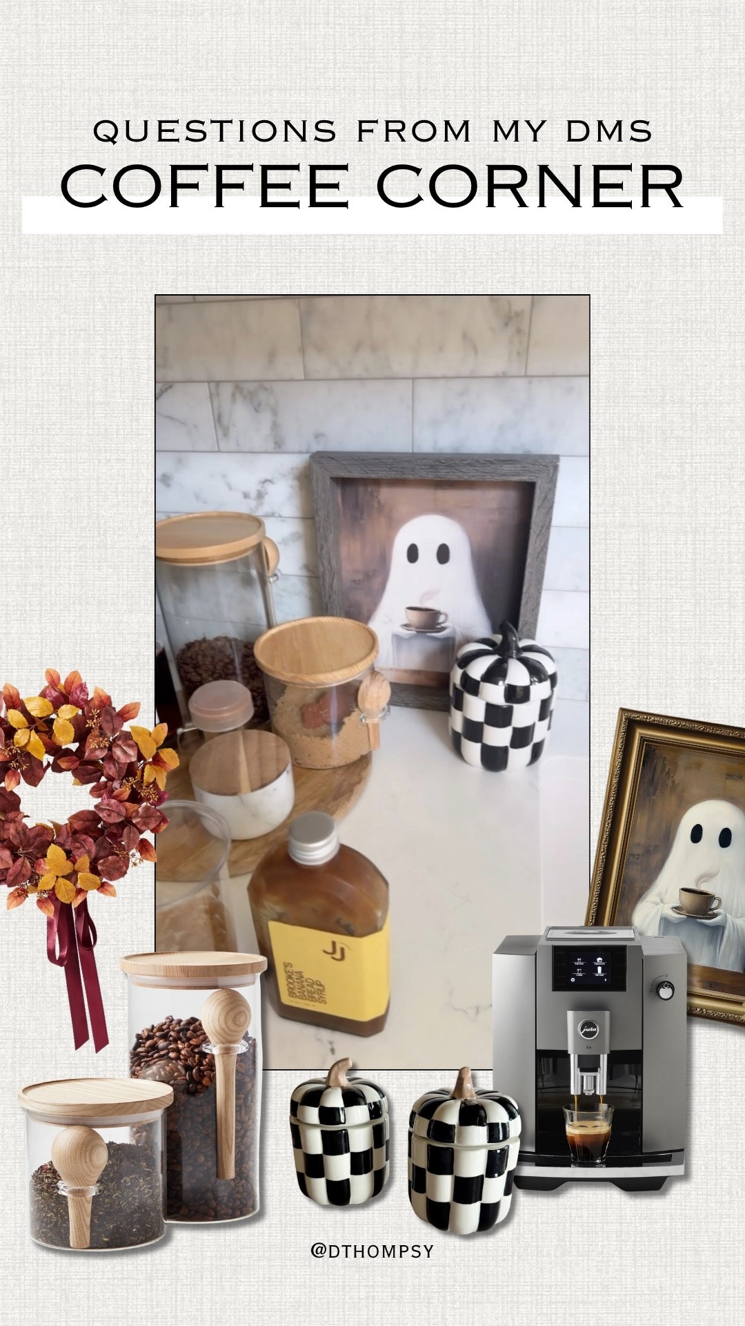 what’s in my dm? cute fall details for the coffee corner

#LTKHome #LTKSeasonal