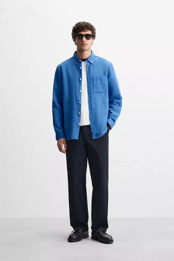 LINEN - COTTON SHIRT | Zara US