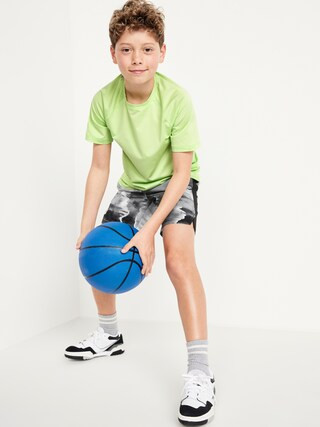Above Knee StretchTech Performance Shorts for Boys | Old Navy | Old Navy (US)