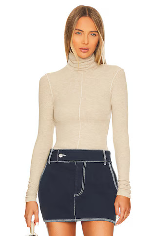 The Line by K Mads Turtleneck in Beige Melange from Revolve.com | Revolve Clothing (Global)