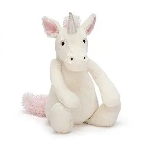 Jellycat Bashful Unicorn Stuffed Animal, Medium, 12 inches | Amazon (US)