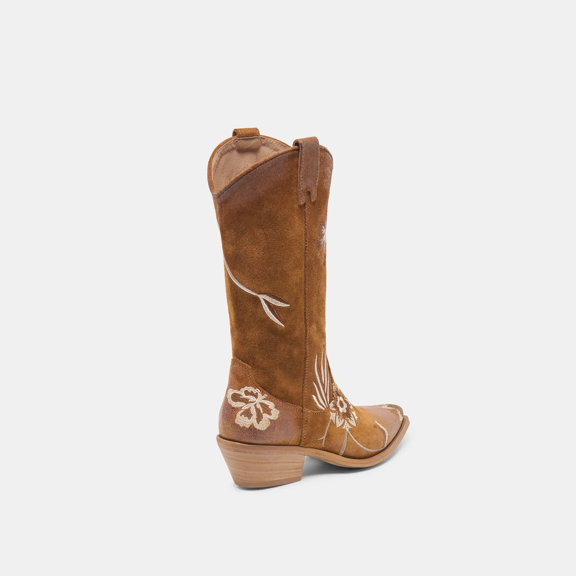 Brando Boots Tan Suede | DolceVita.com