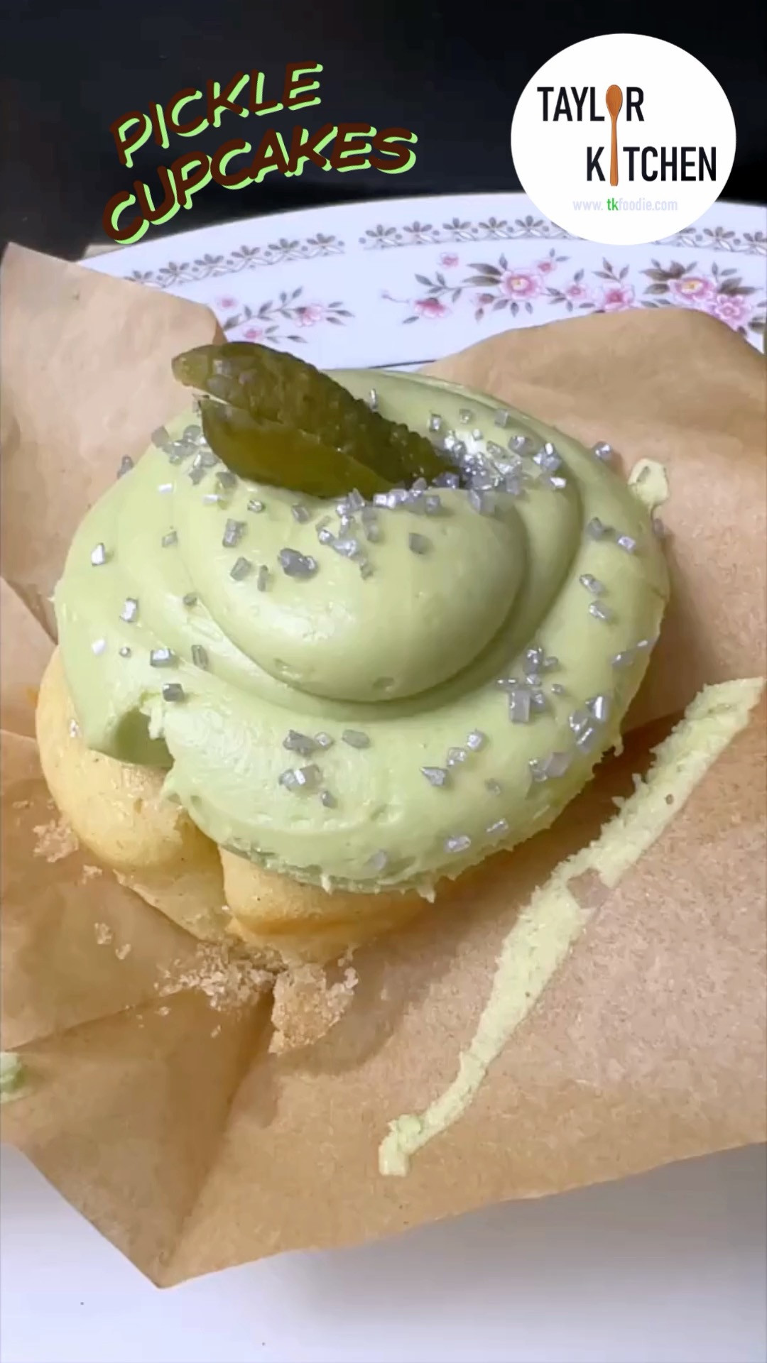 Pickle 🥒 Cupcakes!!!  Yes, they're delicious.  The pickles are actually air fried with sugar so make a sweet & sour candy like bite inside a moist vanilla cupcake 🧁
Top with a creamy Matcha frosting and they're quite divine.
Made these for my pickle loving daughter's birthday & they were loved by all, even my 5 year old grandson who is beyond picky ate one,

Check out the easy recipe here on TKFoodie.com - https://www.taylorkitchen.net/recipes/pickle-cupcakes

All the things to get you started are here on my LTK🥰 

 #LTKfoodie #LTKHome
