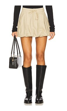 Steve Madden Livie Skirt in Khaki from Revolve.com | Revolve Clothing (Global)