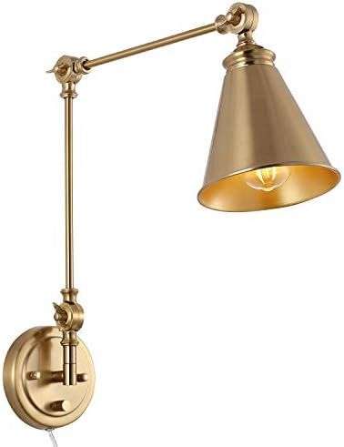 Adjustable Swing Arm Wall Lamp  | Amazon (US)