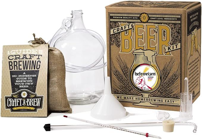 Craft A Brew - Hefewizen - Beer Making Kit - Make Your Own Craft Beer - Complete Equipment and Su... | Amazon (US)