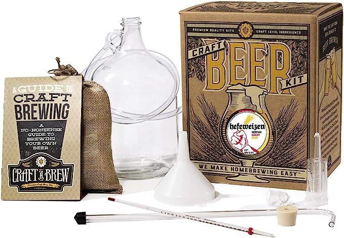 Craft A Brew - Hefewizen - Beer Making Kit - Make Your Own Craft Beer - Complete Equipment and Su... | Amazon (US)