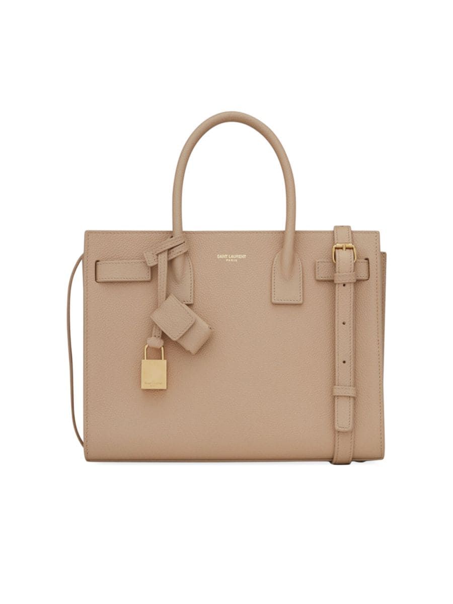 Sac De Jour Baby Top Handle Bag In Grained Leather | Saks Fifth Avenue
