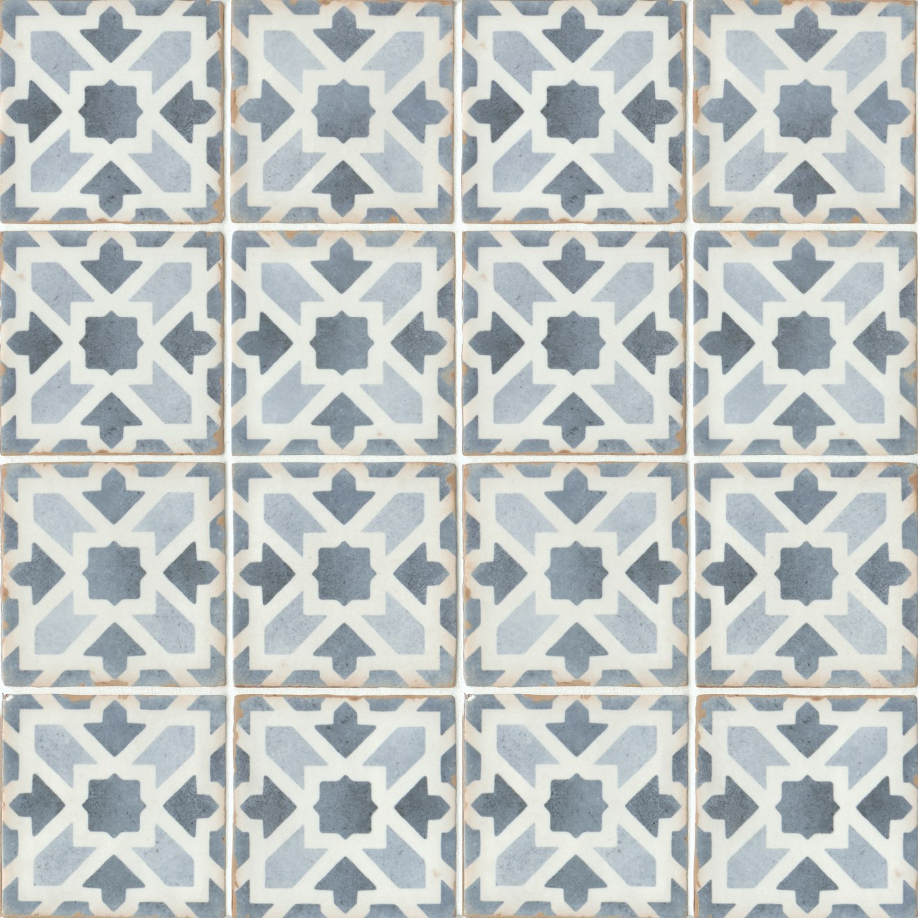 Casablanca 5" x 5" Matte Ceramic Tile in Gaza | Bedrosians Tile & Stone