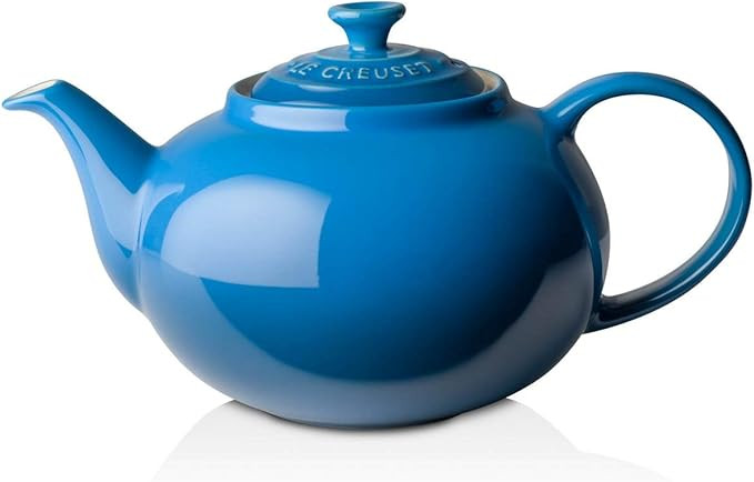 Le Creuset Stoneware Traditional Teapot, 1.4 qt., Marseille | Amazon (US)