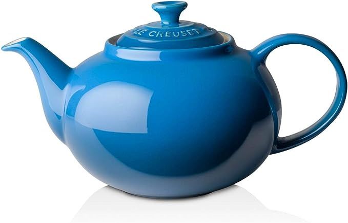 Le Creuset Stoneware Traditional Teapot, 1.4 qt., Marseille | Amazon (US)