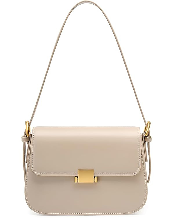 Genuine Leather Shoulder Bag for Women Crossbody Bags Women's Small Handbags Leather Purses | Amazon (US)