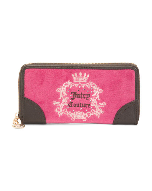 Large Velour Box Wallet Set | TJ Maxx