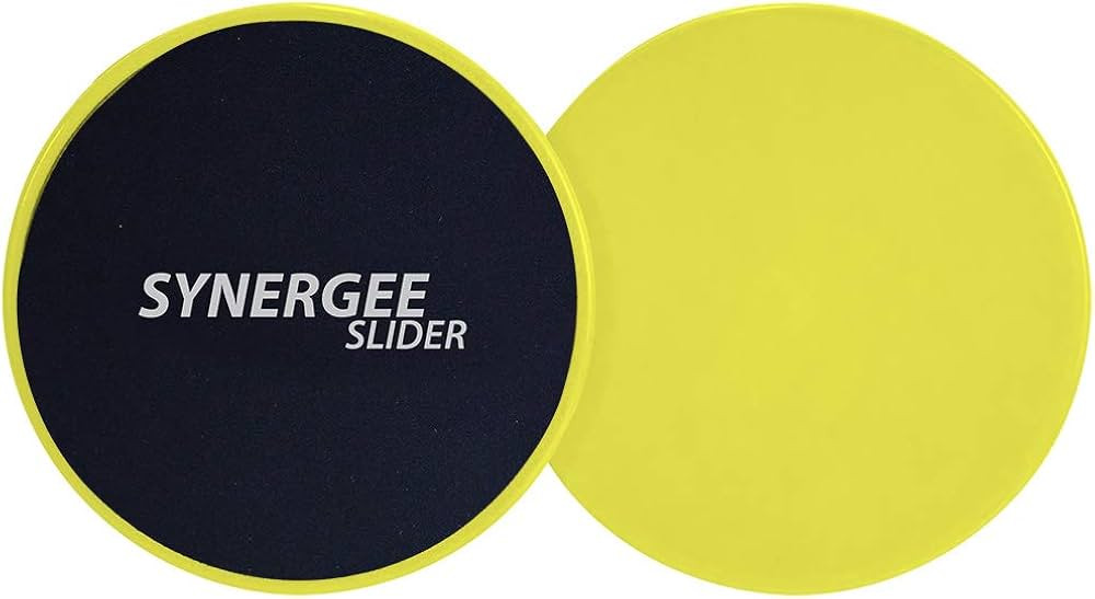 Synergee Core Sliders. Dual Sided Use on Carpet or Hardwood Floors. Abdominal Exercise Equipment | Amazon (US)
