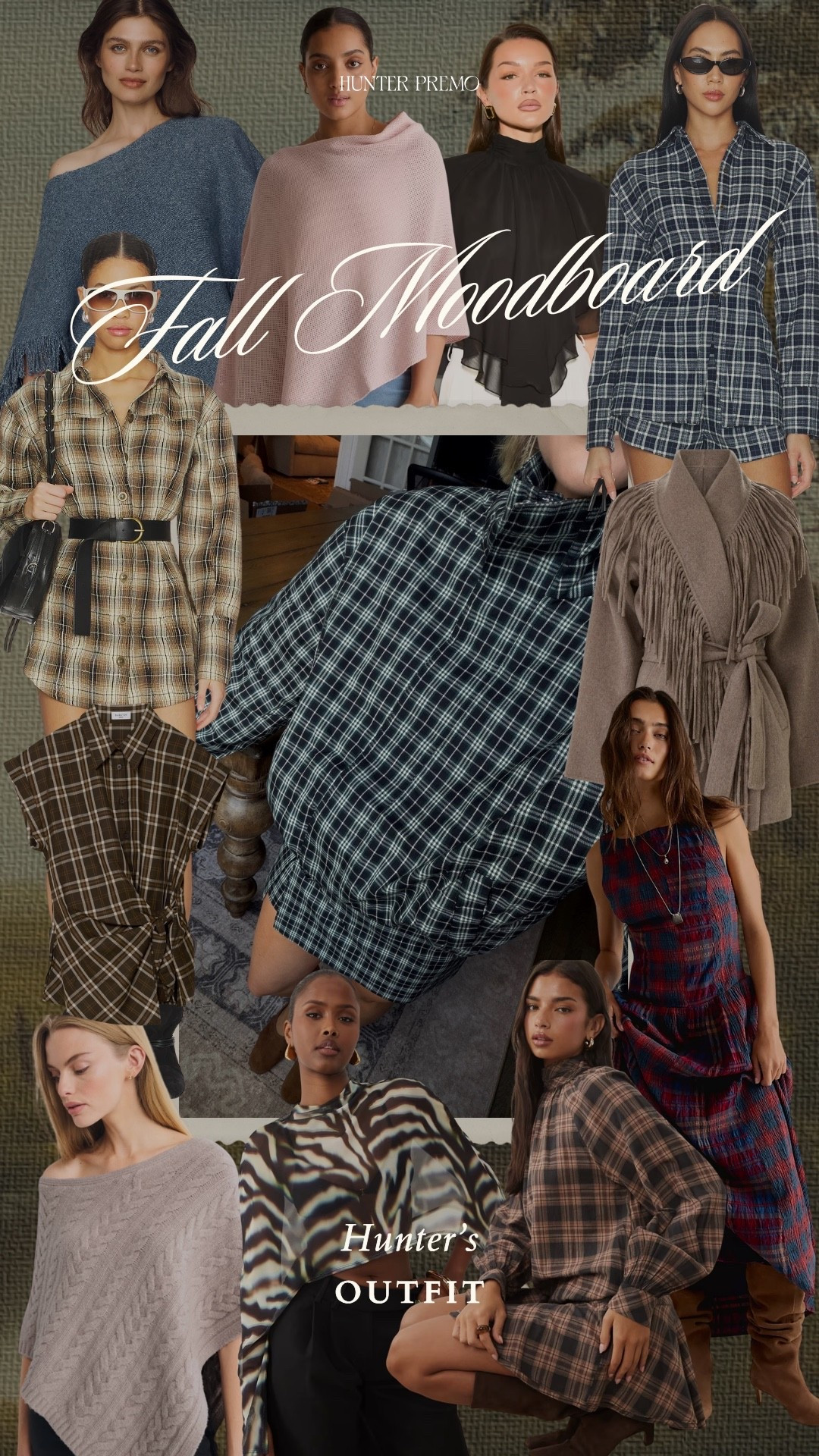 Fall outfit inspo with lots of plaid and ponchos!

#LTKootd #LTKSeasonal
